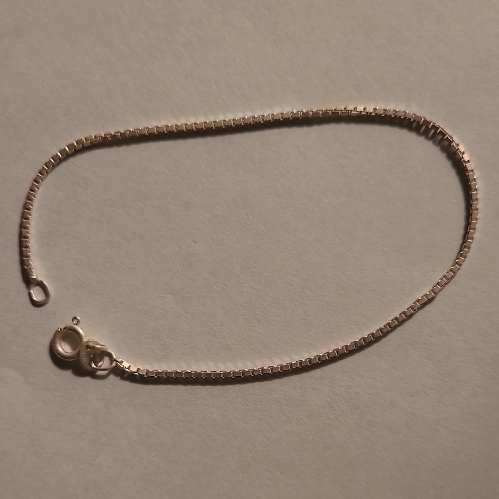 Classic Sterling Silver Chain Bracelets - Picture 7 of 16